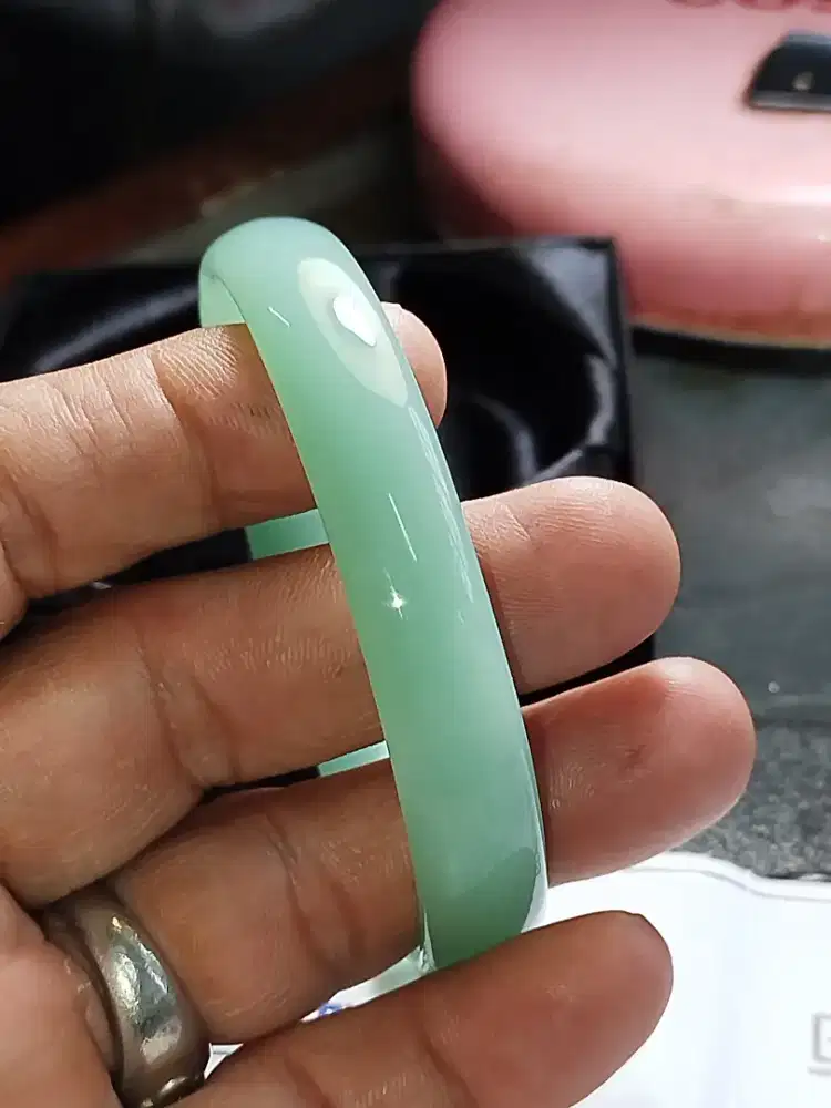 GELANG GIOK BURMA ASLI TANPA TREATMEN ( TYPE A) PLUS MEMO