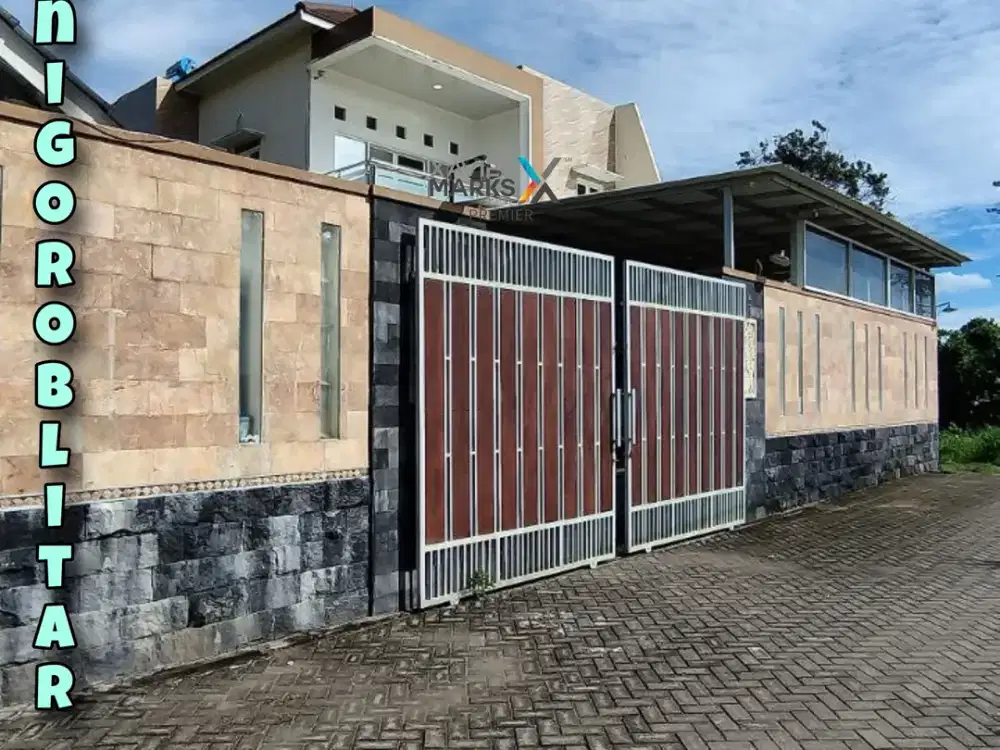 Rumah Villa View Gunung di Kanigoro Blitar Jawa Timur