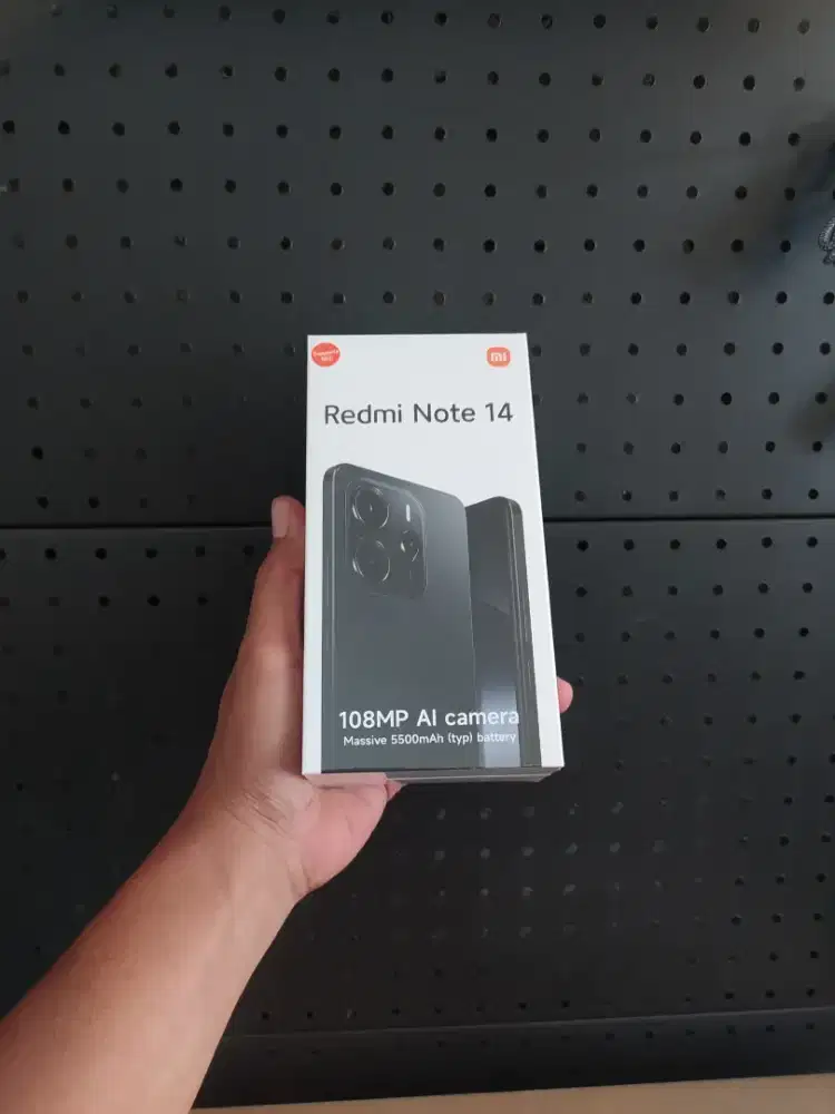Xiaomi Redmi Note 14 8/256 Garansi resmi 15bln