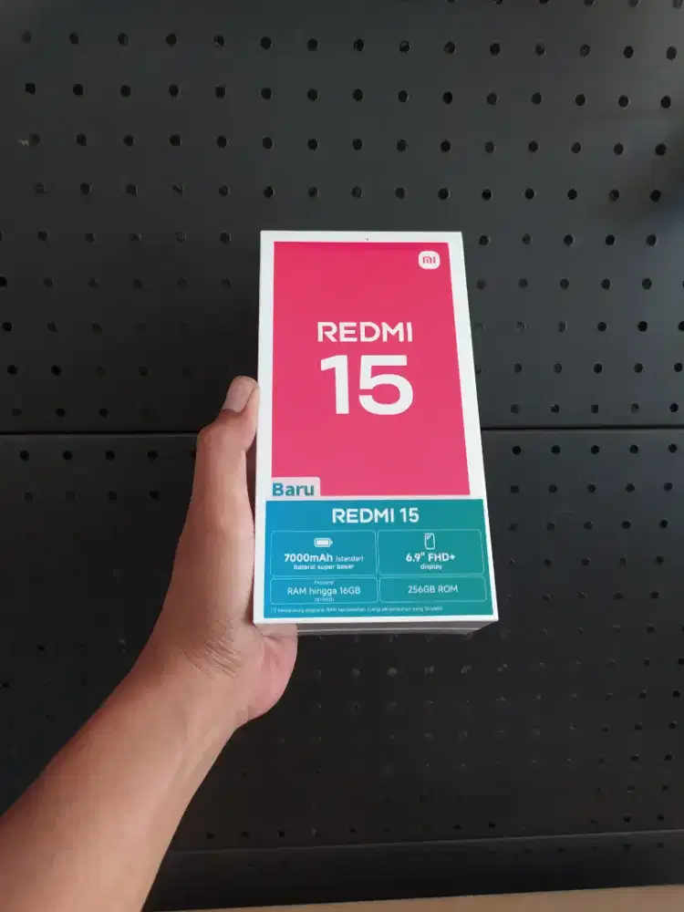 Xiaomi Redmi 15 NFC 8+8/256 Garansi resmi 15bln