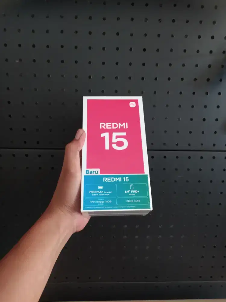 Xiaomi Redmi 15 NFC 8+8/128 Garansi resmi 15bln