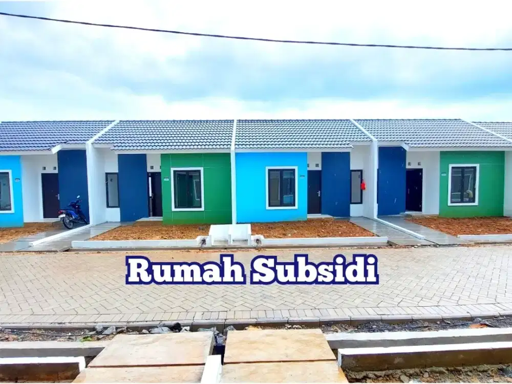 Rumah di Maja, Shm, 2 juta bisa akad kredit, Cluster Onegate System