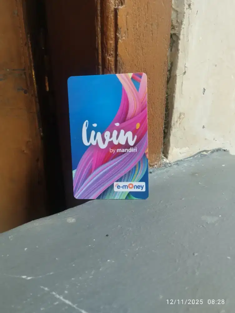 Kartu e money udah suport nfc