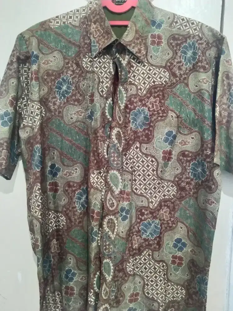 Baju Batik Premium (Second/preloved) Lengan  Pendek