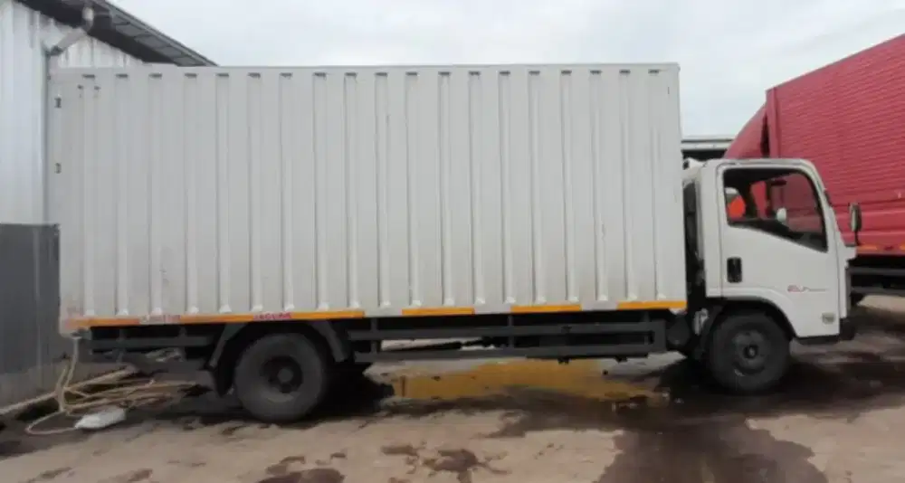 Isuzu ELF GIGA NMR71 ps125 Long double box 24 kubik 2022 euro 2