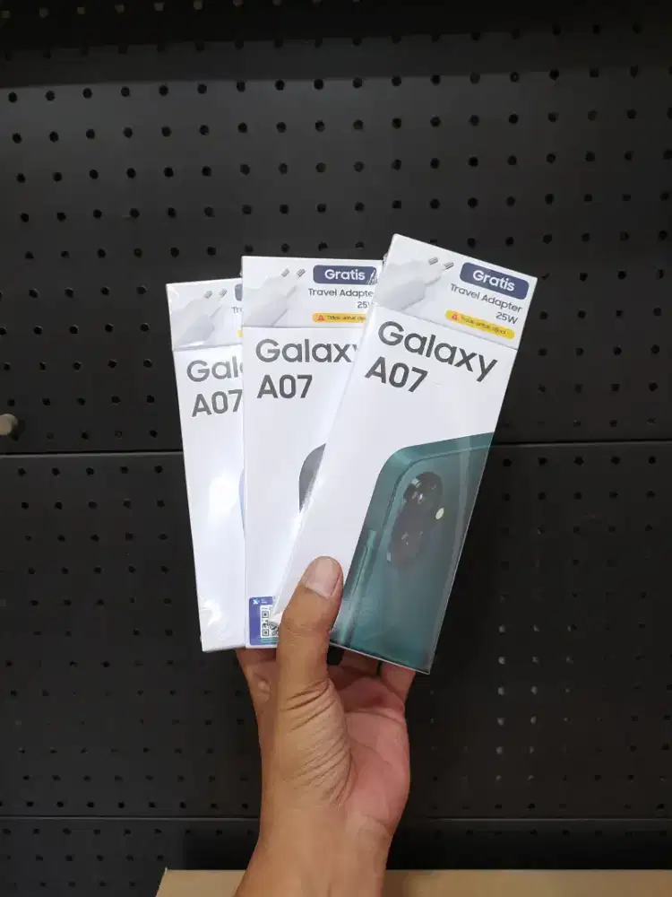 Samsung Galaxy A07 4/128 Garansi resmi 1thn + Travel adaptor 25watt