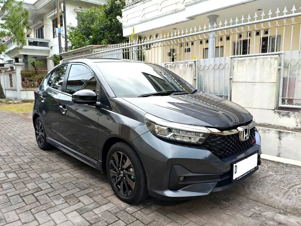 Km 3rb ! All New Brio 1.2 RS 2024 AT Grey Mulus Sekali