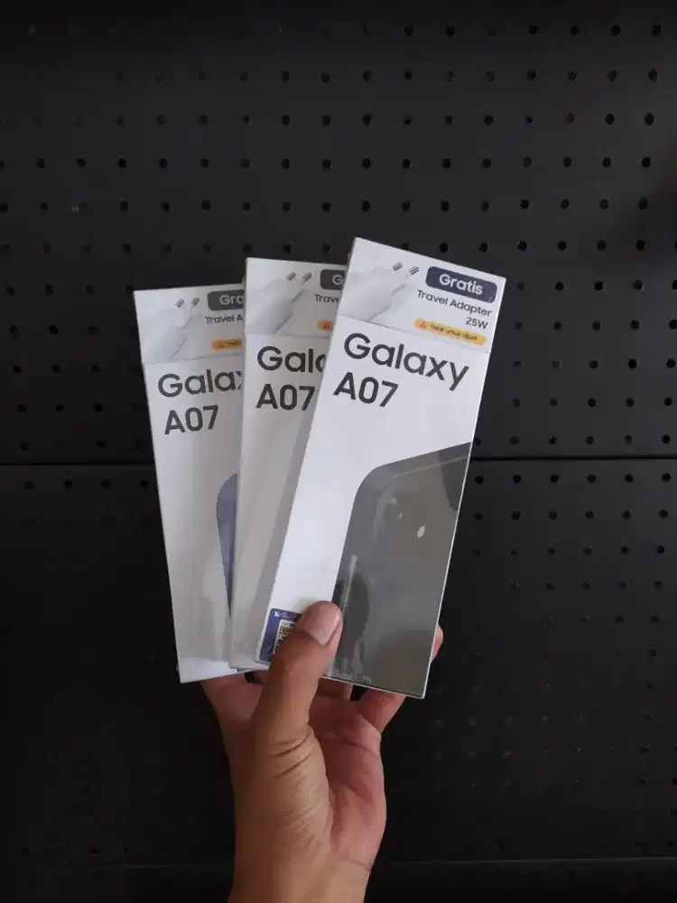 Samsung Galaxy A07 8/256 Garansi resmi 1thn + Travel adaptor 25watt