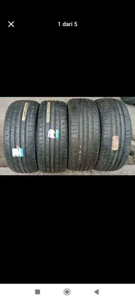 Dijual. 4pc ban 235/50 R18 merk accelera
