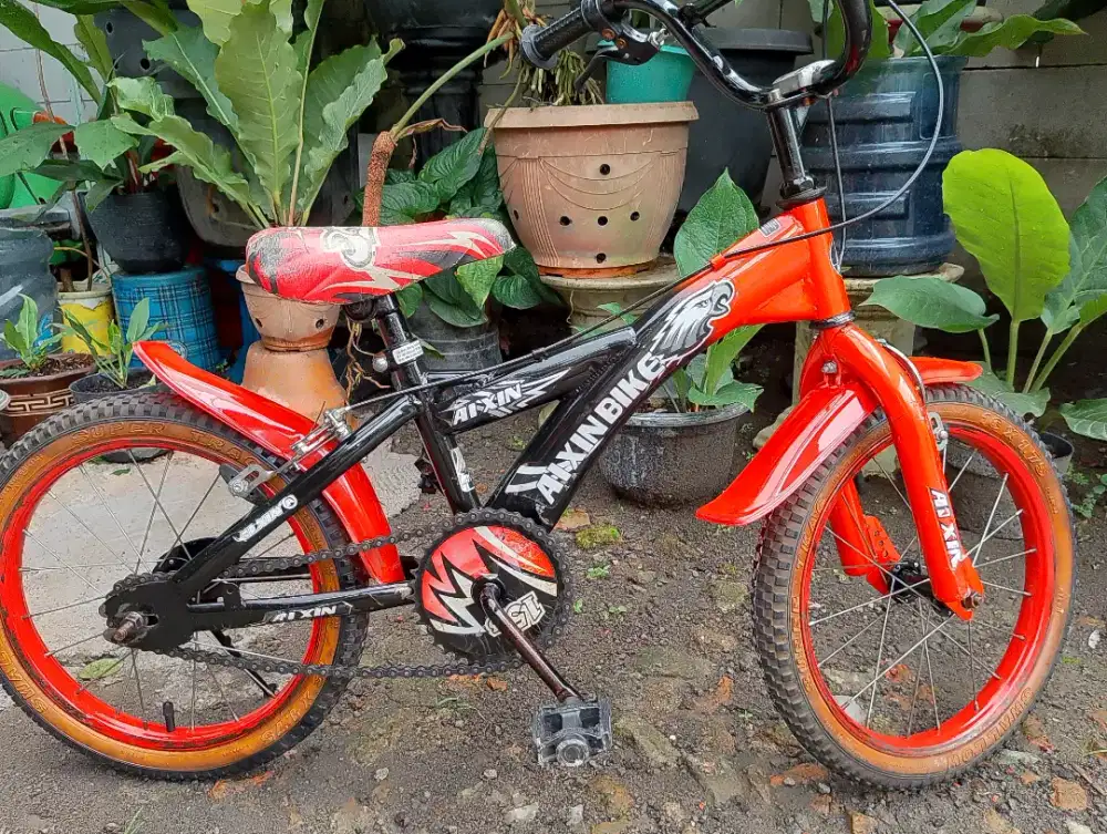 Alxin Bike ring 16 siap pakai cat ori