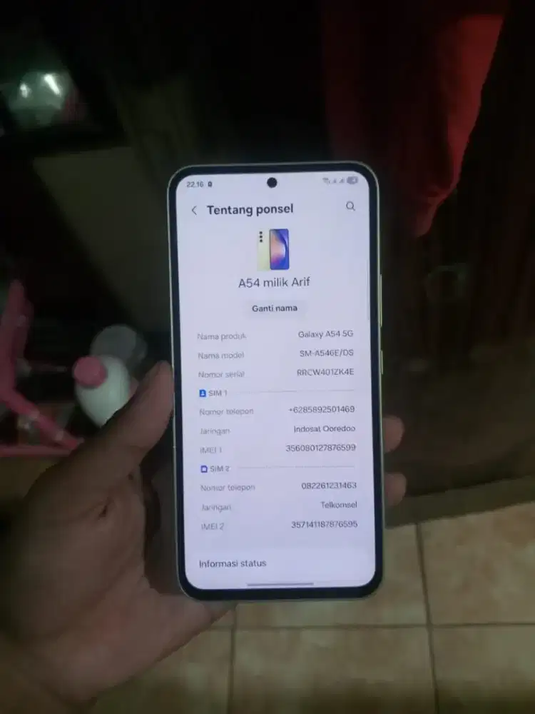 Samsung a54 5g ram 8/256