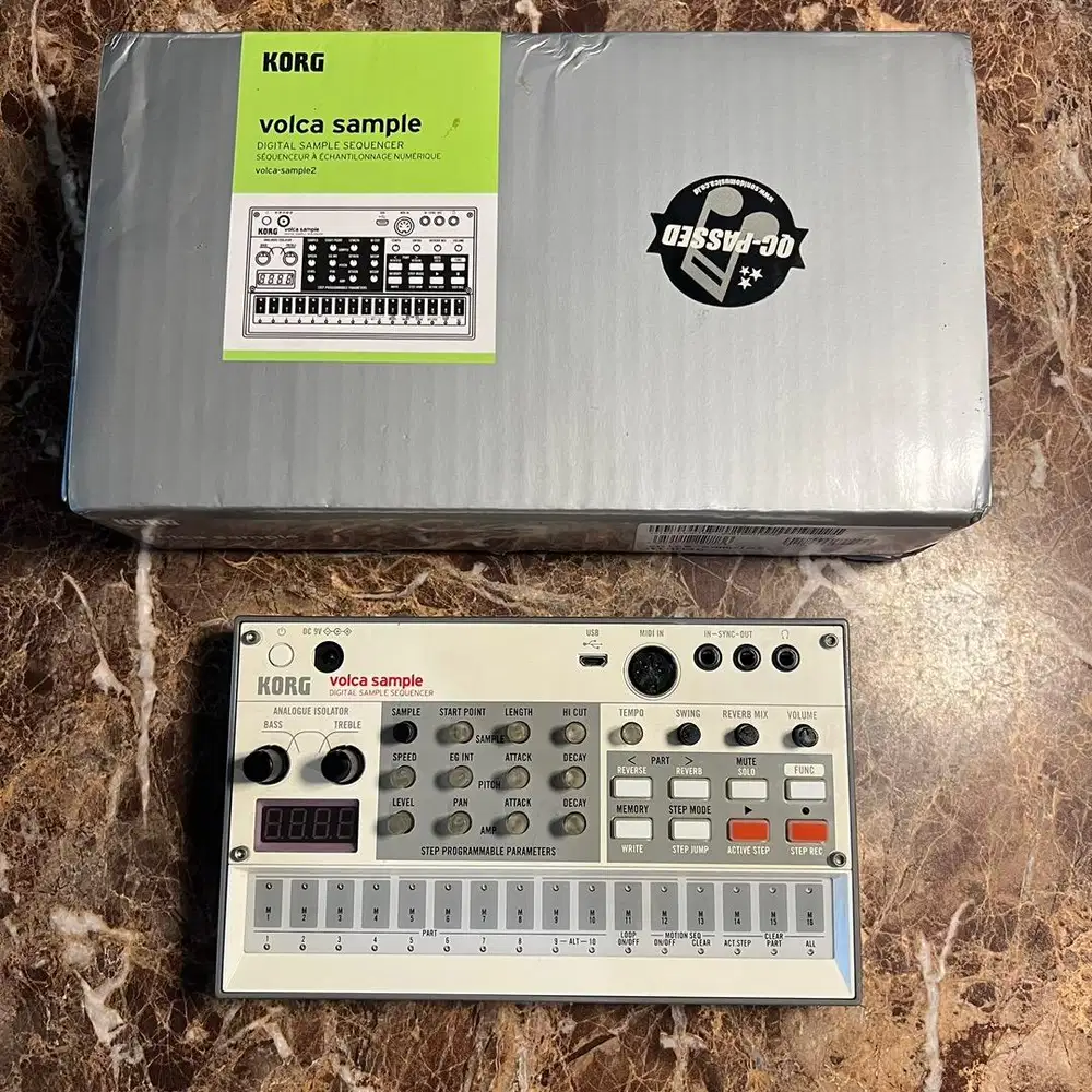 Korg Volca Sample 2 - Digital Sample Sequencer