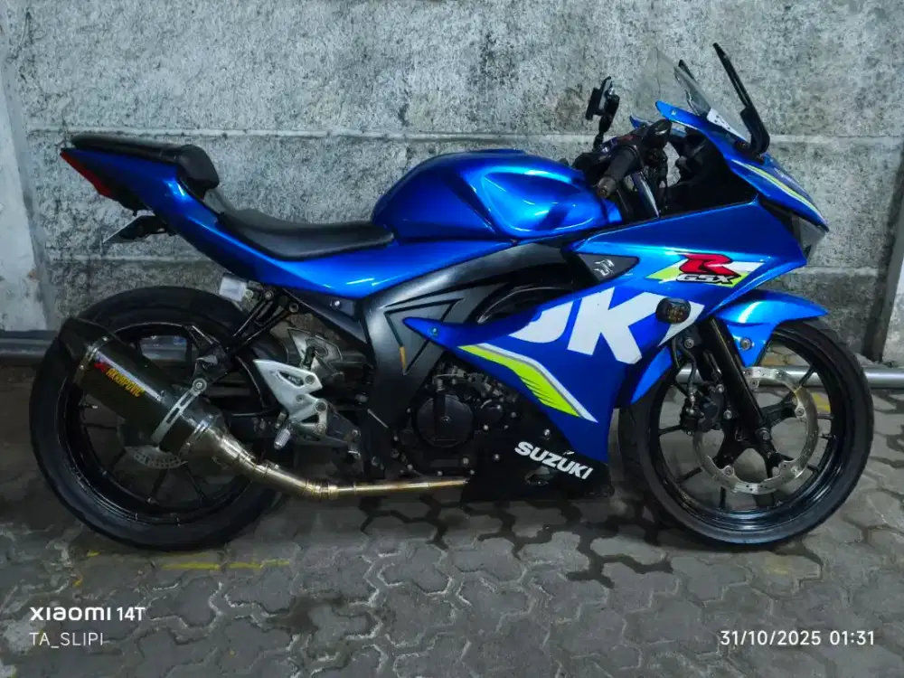 GSX R 2017 Ganteng siap nongkrong