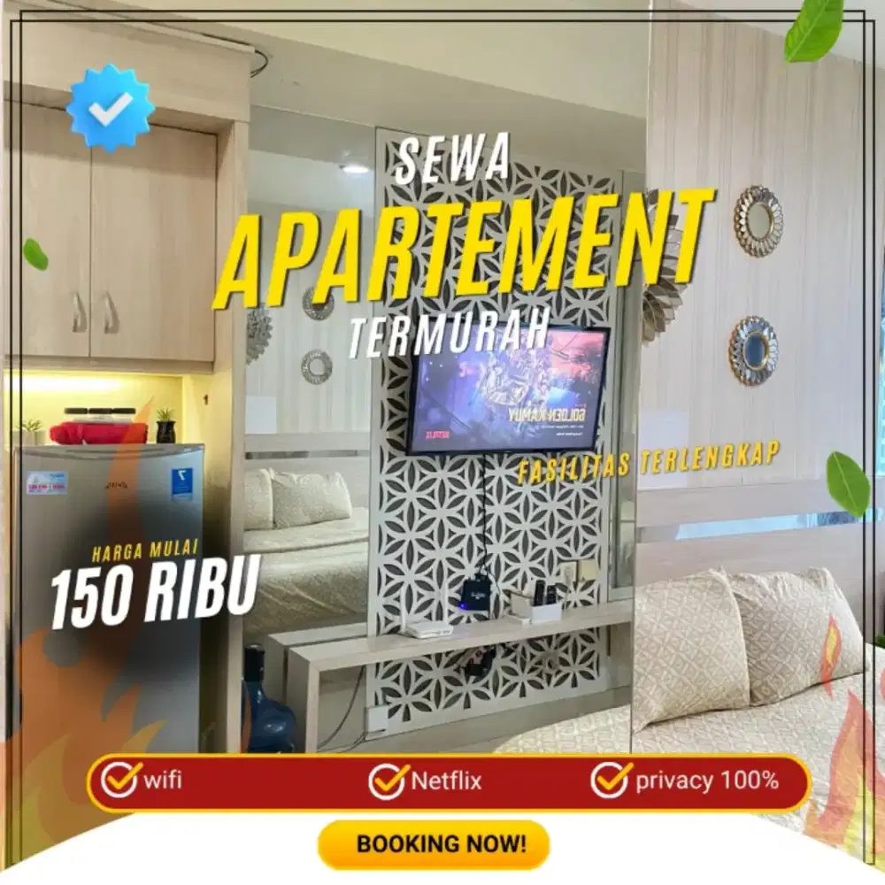 SEWA APARTEMEN HARIAN/TRANSIT KALIBATA CITY JAKARTA SELATAN TERMURAH