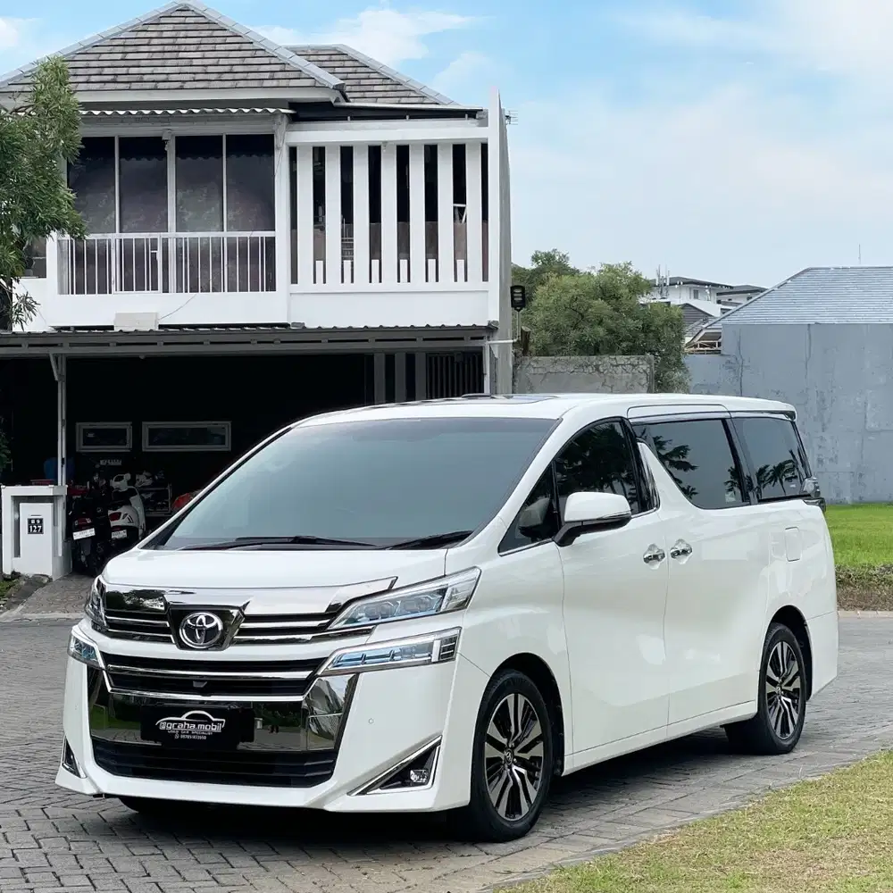 Vellfire G ATPM 2018 Facelift Km50rb Super Istimewa