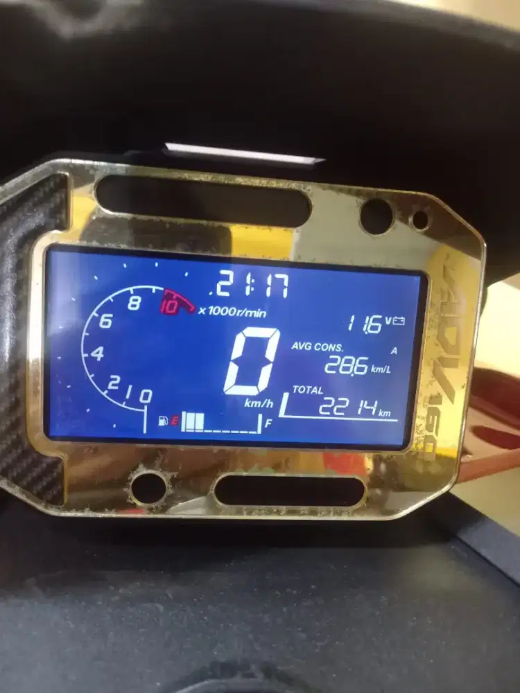 Adv 160cc km asli 2rb