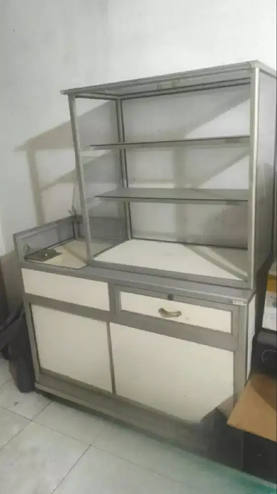 Jual Etalase Dagangan utk jualan mie ayam, bakso, fried chiken dll