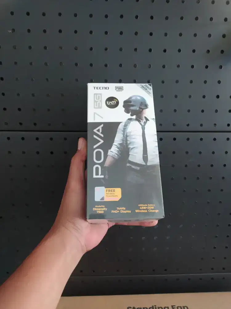 Tecno Pova 7 5G 8+8/256 Garansi resmi 1thn + Wireless powerbank