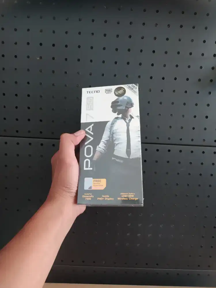 Tecno Pova 7 5G 8+8/128 Garansi resmi 13bln + wireless powerbank