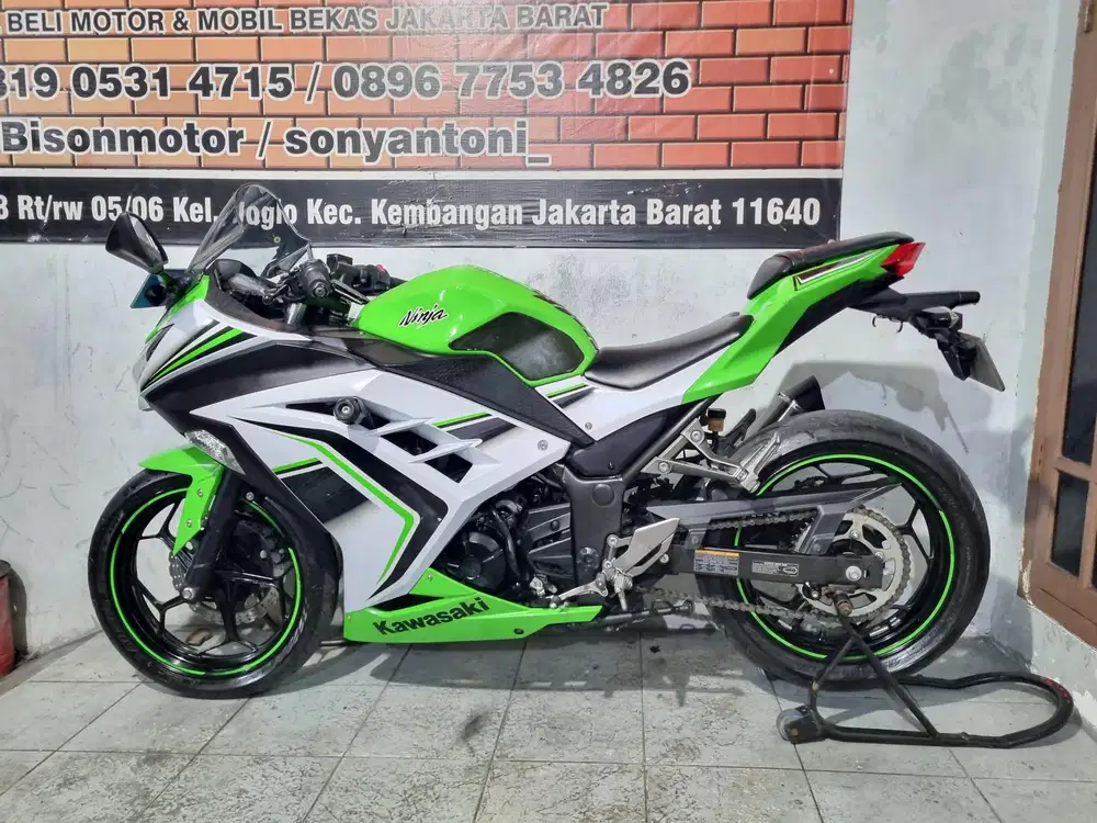 KAWASAKI NINJA 250 FI ABS SE ANNIVERSARRY 2 SYLINDER 2017 / 2016 HIJAU