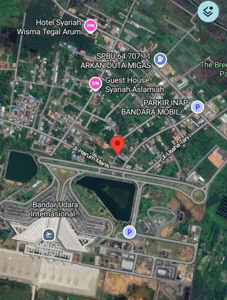dijual tanah samping bandara