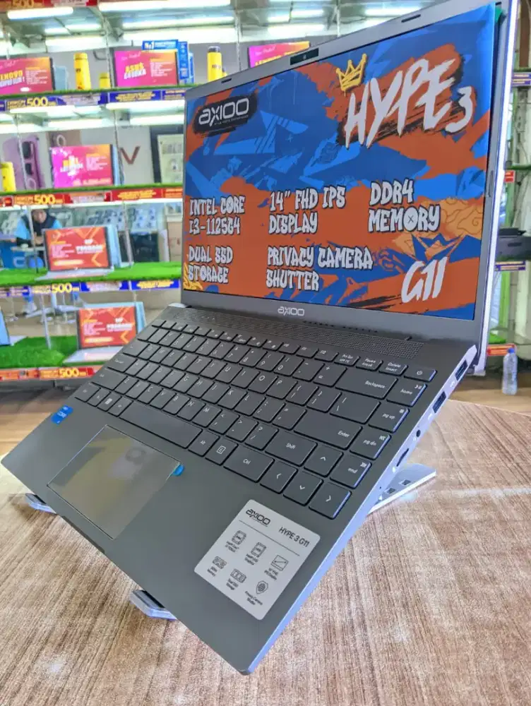 PALING LARIS LAPTOP BARU DANA PELAJAR | AXIOO HYPE 3 CI3-GEN11