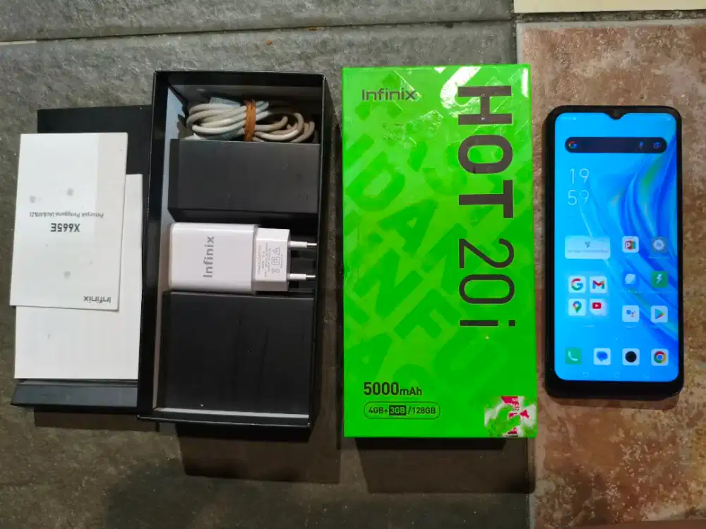 Infinix hot 20i  4/128 fullset