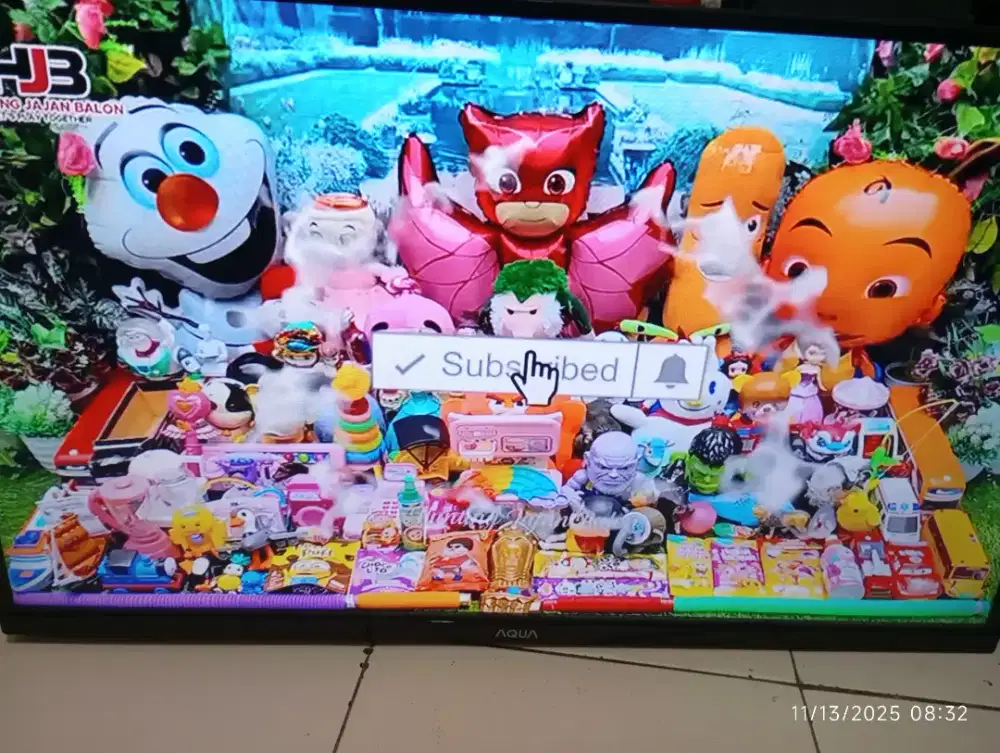 AQUA android tv 32 in Siap pakai