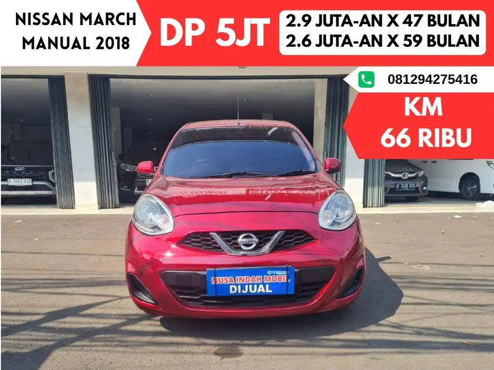 TDP 5 JUTA Nissan March MANUAL 2018
