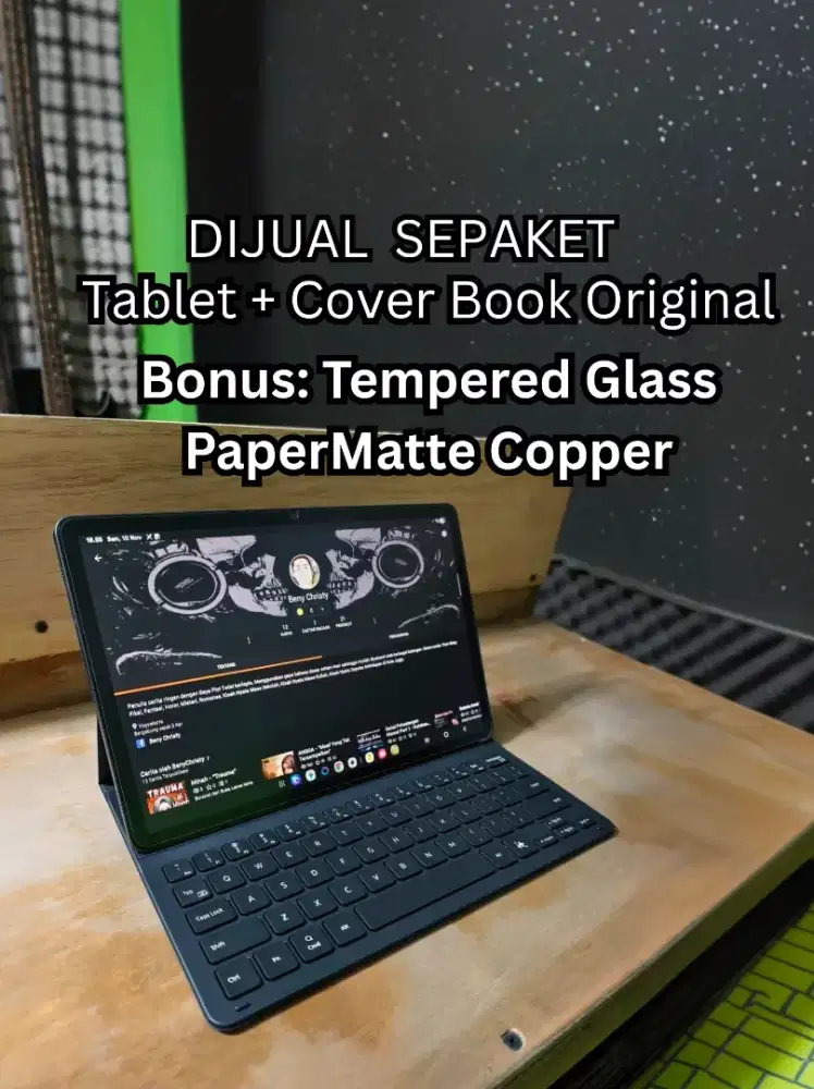 Samsung Galaxy Tab S9 Wifi 8/128 ex-SEIN , kondisi mulus 100% Like New