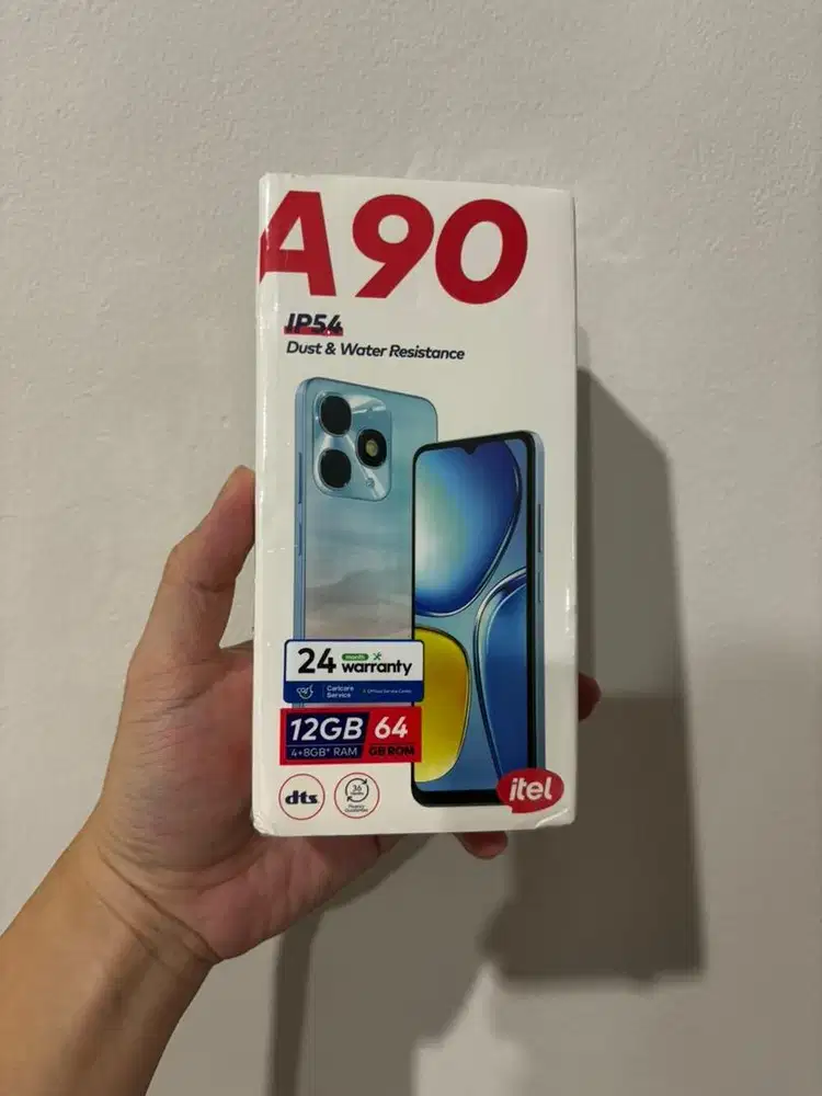 {BARU} iTel A90 4/64, SEGEL Garansi Resmi, Bisa COD