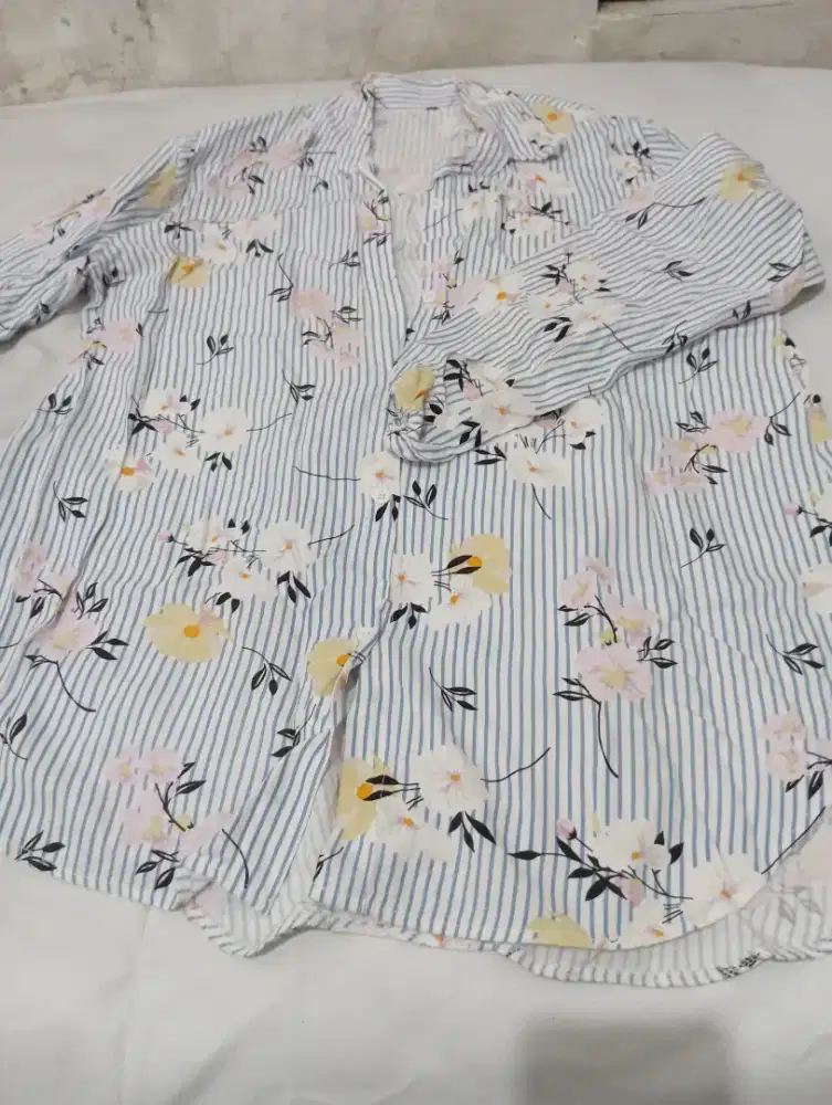 Tunik Katun lengan panjang