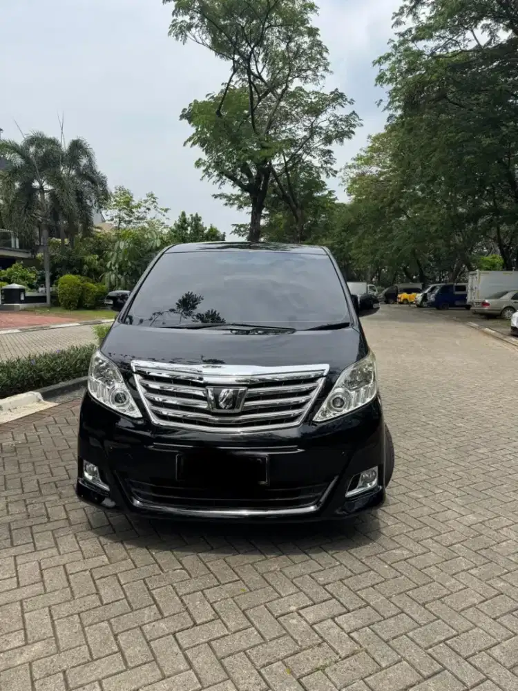 Alphard X 2012 Hitam AT