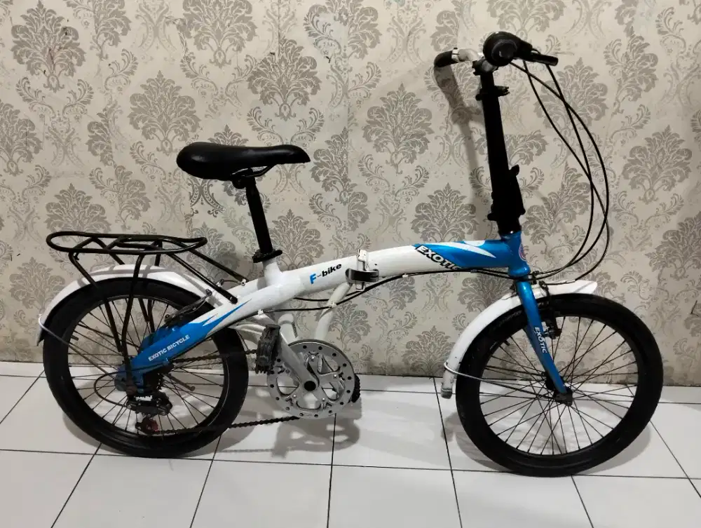 Sepeda lipat ukuran 20 untuk umur 5-15 tahun