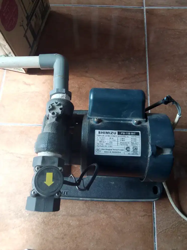Pompa air shimitzu pompa pendorong booster otomatis