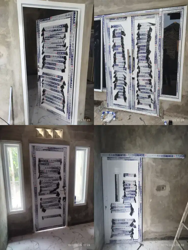 Jual pasang pintu jendela alumunium