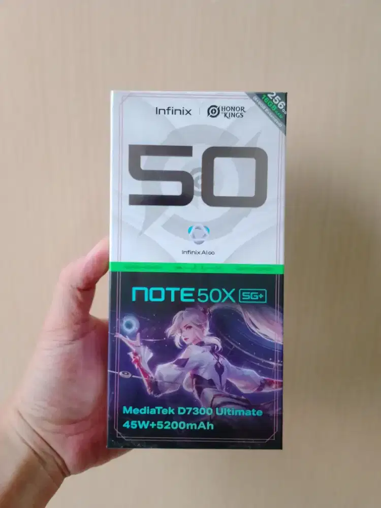 Infinix Note 50X 5G 8/256, BARU Garansi Resmi, Bisa COD