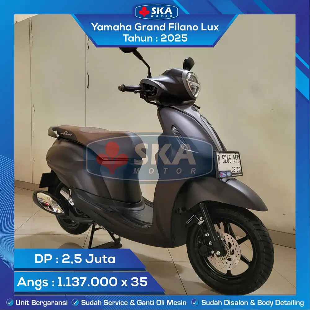 Yamaha Grand Filano Lux Tahun 2025