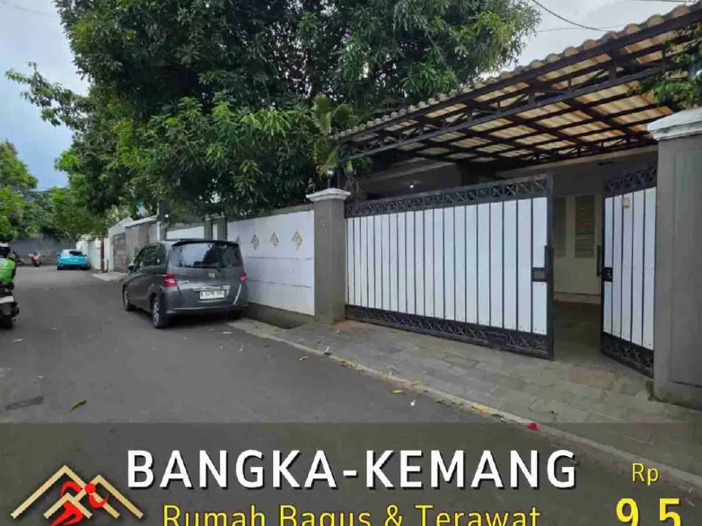 DIJUAL RUMAH BAGUS DAN TERAWAT DI BANGKA - KEMANG JAKARTA SELATAN