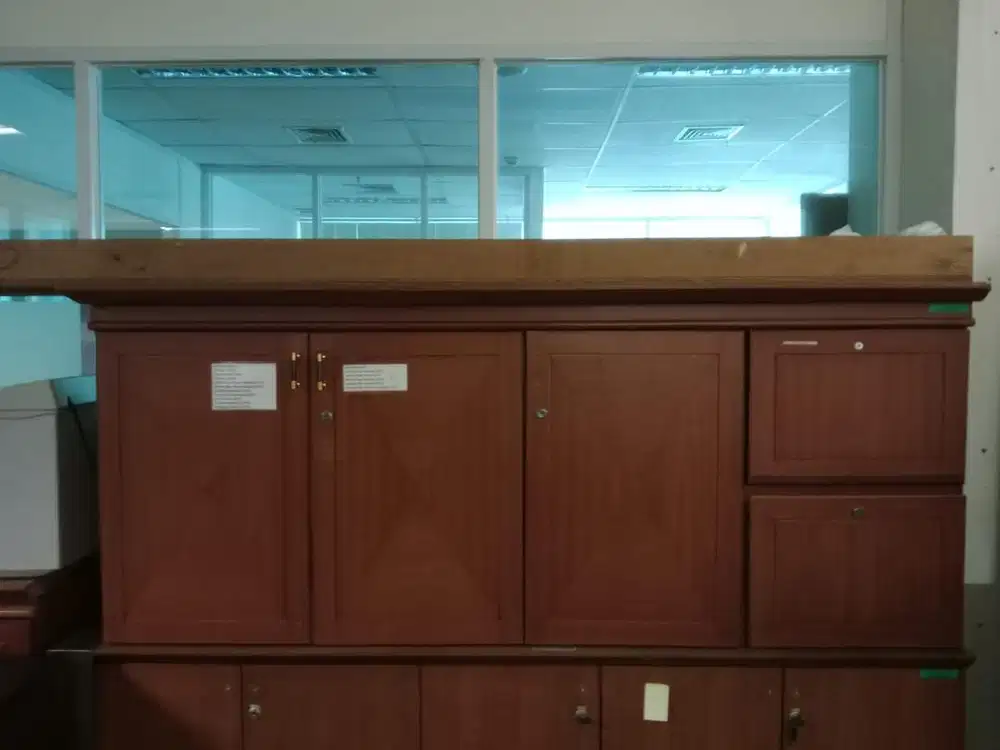 CREDENSA COKLAT 5 PINTU