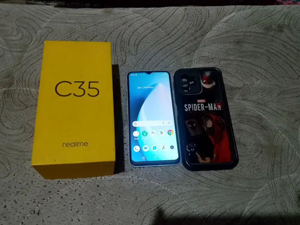 Di jual. HP realme c35 ram 8/128