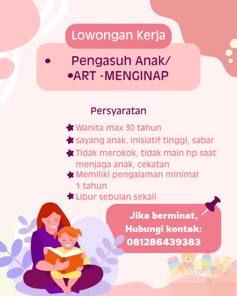 ART DAN PENGASUH ANAK