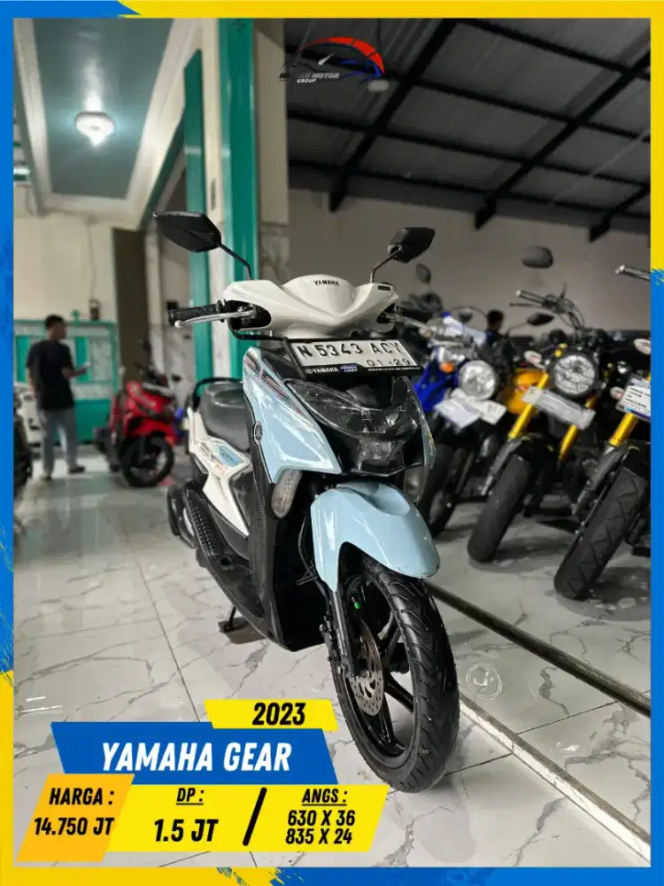 YAMAHA GEAR 2023 SIAP GASS POLL MASZEHH HIKMAH MOTOR KEPUH