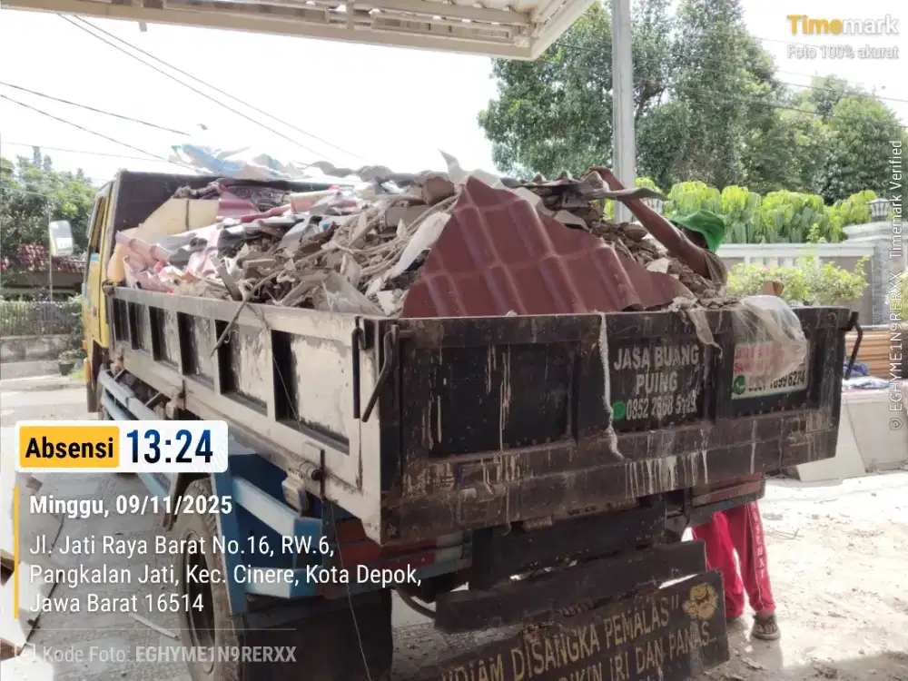 Jasa angkut puing dan buang sampah furnitire