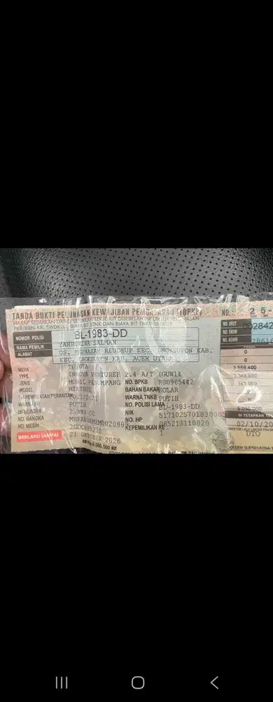 Toyota Kijang Innova 2021 Diesel