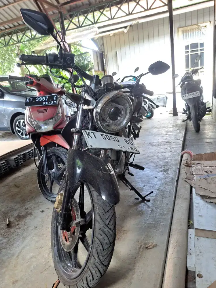 Vixion 2009. Warna Hitam, Lampu depan BILED