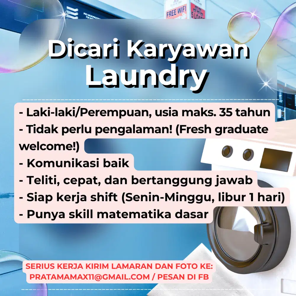 Karyawan Laundry