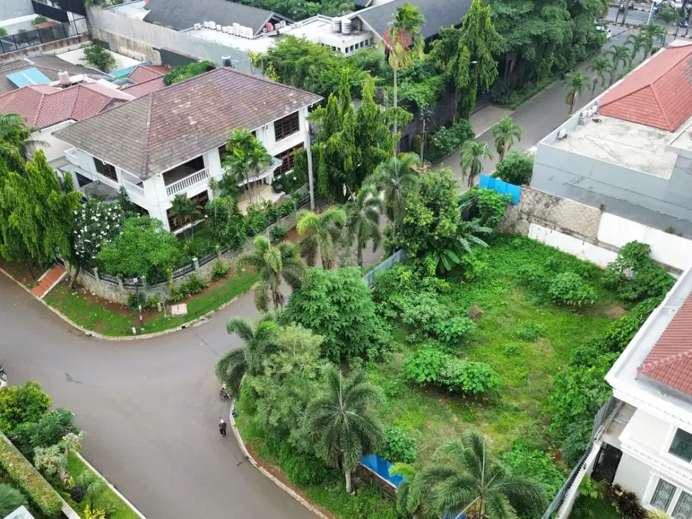 SALE PONDOK INDAH  DIJUAL KAVLING POSISI HOEK JALAN LEBAR & AREA EXC