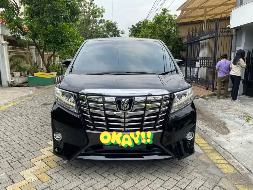 Toyota Alphard 2.4 G 2017