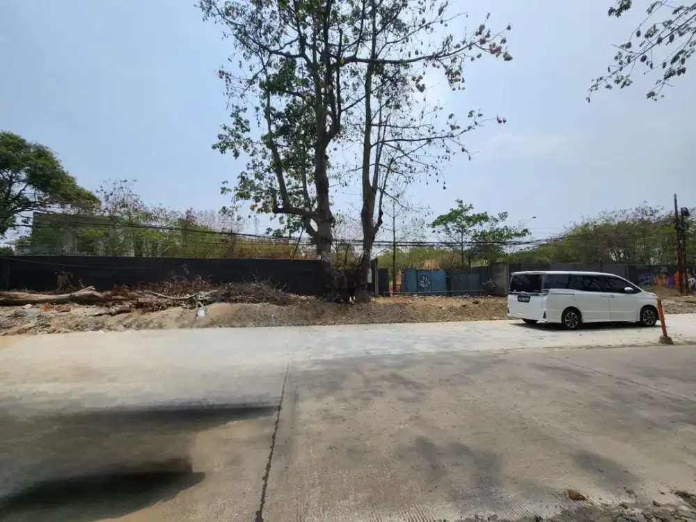 DIJUAL TANAH KAVLING KOMERSIL AKSES CONTAINER 40FT DI JALAN RAYA LEGOK TANGERANG